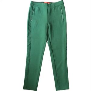 Anthropologie Cartonnier Green ankle length pants Size 8